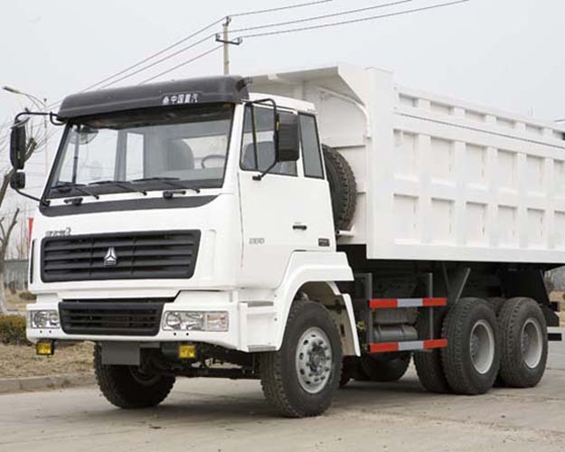 Dump steyr king 6 by 4 white